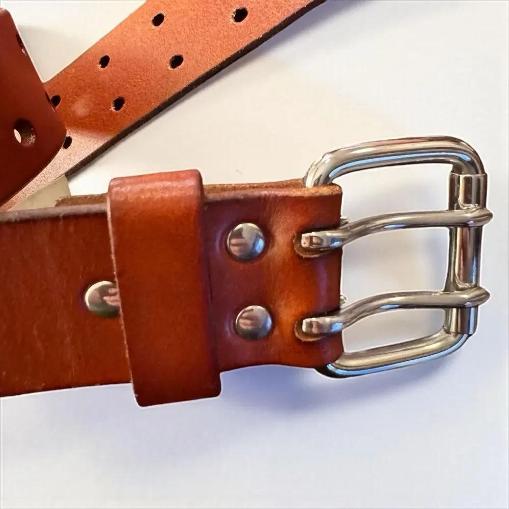 Falari Brown Leather Belt
